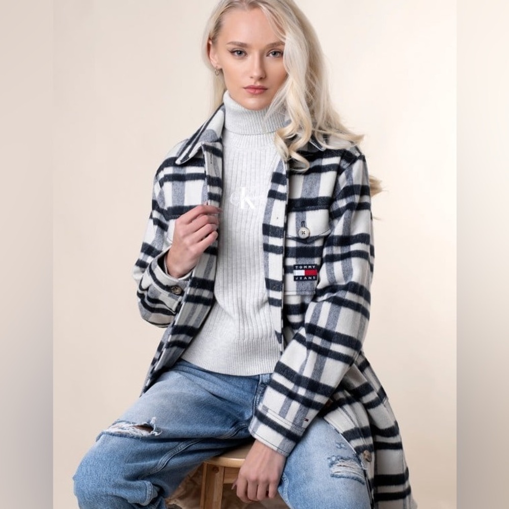 Tommy Jeans
Wool coat TJW CHECK COAT